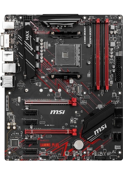 MSI B450 Gaming Plus Max AMD B450 4133 MHz (OC) DDR4 Soket AM4 ATX Anakart