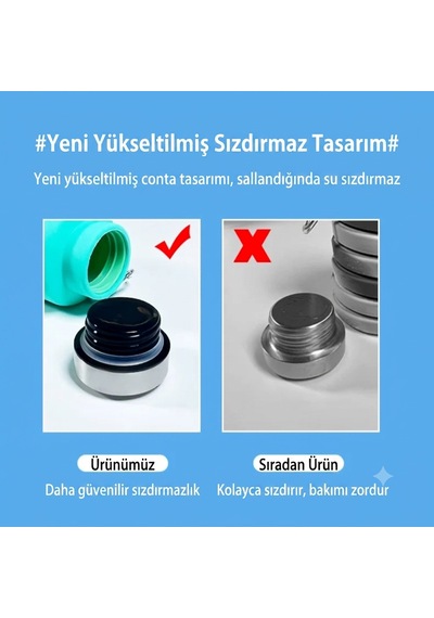 Katlanır Siyah Silikon Matara 800ml
