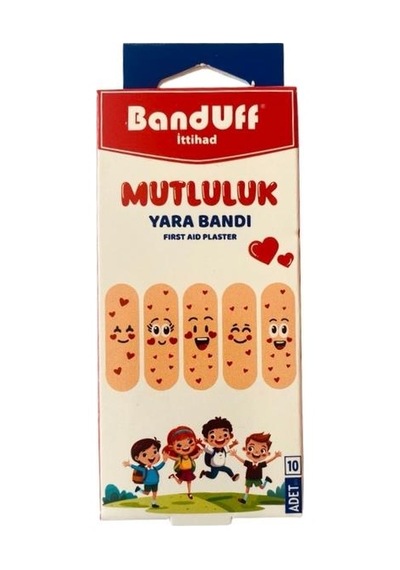 Banduff Yara Bandı 10 Lu - Mutluluk
