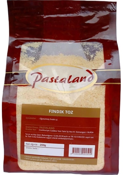 Pastaland Toz Fındık 200 G