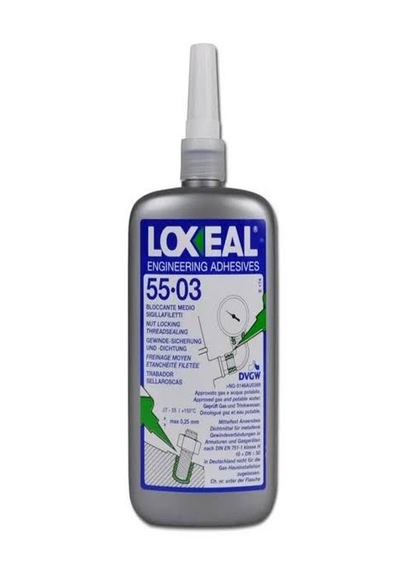 Loxeal 55-03 Orta Mukavemetli Diş Kilitleme Yapıştırıcısı 250 Ml Ölçü-250 Ml.
