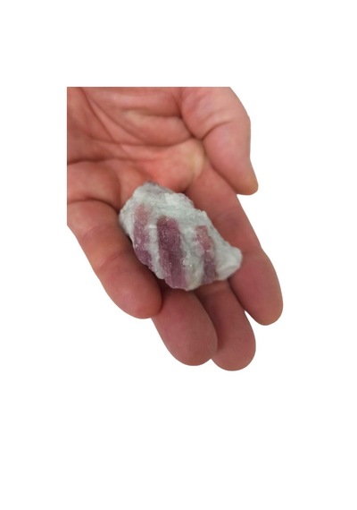Rubelit, Pembe Turmalin Doğal Kütle 214-pt