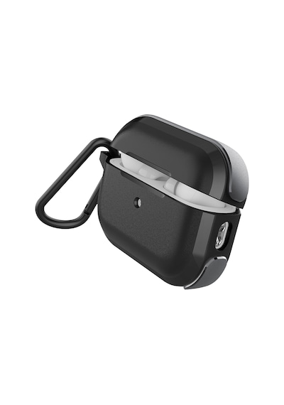 Apple Uyumlu AirPods Pro 2 Raptic Trek Serisi Askı Aparatlı Kulaklık Kılıfı Siyah