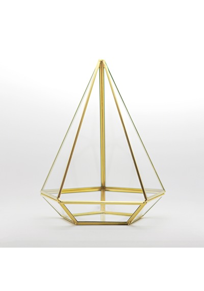 Cam Fanus Geometrik Teraryum Diamond