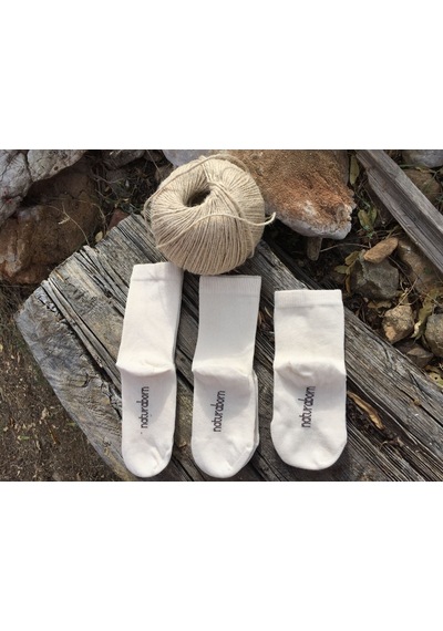 Naturaborn Naturaborn Gots Organik Sertifikalı Bebek Çorabı (4 Çift) Bej