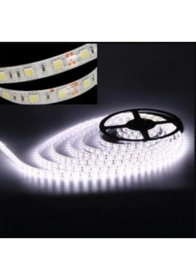 Şerit Led Çipli 25 Metre Beyaz + 33 Amper Ultra Slim Trafo Iç Mek