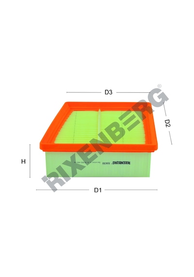 Ford B-max 1.0-1.4-1.6tdcı 10 Hava Filtre Rxa4368-8v219601aa-c17006-lx2633-e1019l