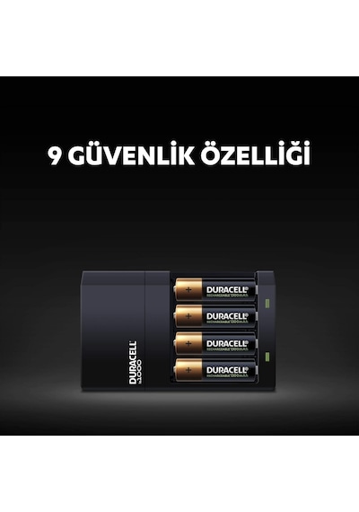 Cef 14 Pil Şarj Cihazı + Şarj Edilebilir Aa Ve Aaa Pil 2'şer Adet