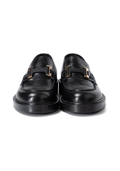 Black Mexico Klasik Ayakkabı Erkek John May Ka-26y-c26011 May Munıh Shoe Siyah