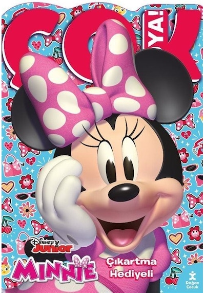 Disney Minnie Çok Boya Çıkartmalı Dev Boyama Kitabı