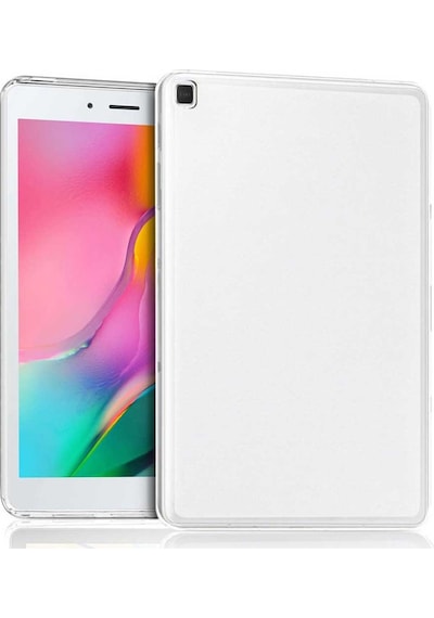 Samsung Galaxy Tab A Sm T290 8 İnç Uyumlu Şeffaf Silikon Tablet Kılıfı Kılıf