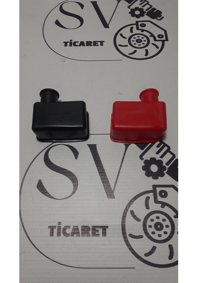 Svticaret 2 Adet Akü Kutup Başı Koruma Lastiği Takım Set Kutup Kutup