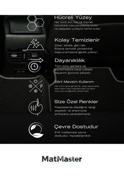 Peugeot 408 2026 Model İle Uyumlu Premium Eva Oto Paspas