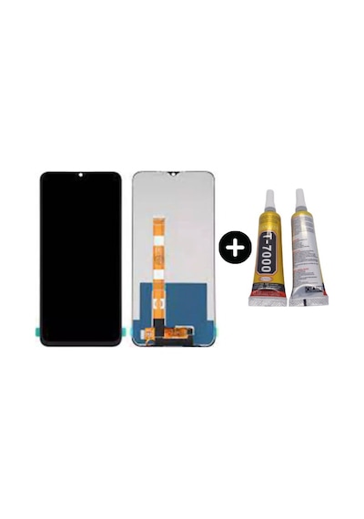 Realme C11 Rmx2185 Uyumlu Hk Lcd Ekran Dokunmatik + B7000