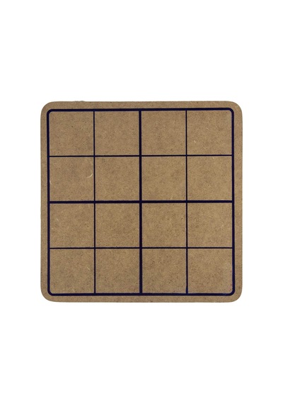 Ahşap Şekillerle Ve Renklerle Sudoku