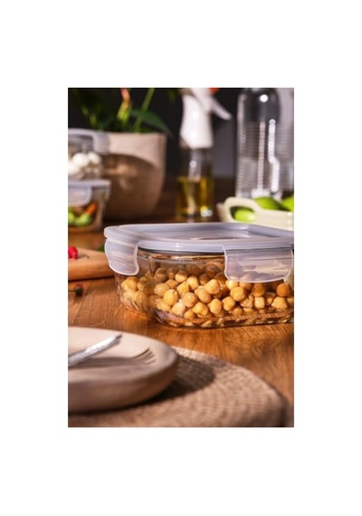 Borosilikat Cam Saklama Kabı - 800 Ml