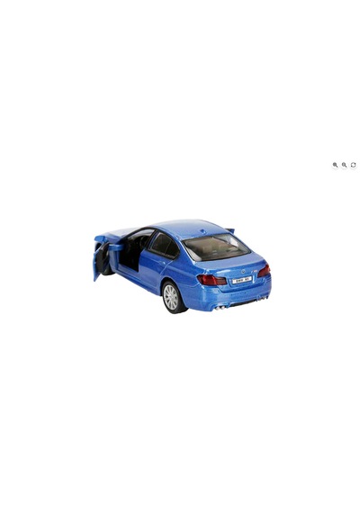 Göçmen 1:32 Rmz City Avrupa Serisi Die Cast Çek Bırak Model Araba - Mavi Bmw M5