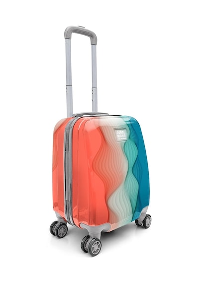 Coral High Renkli Desenli Mini Kabin Boy Valiz 40cm 16762 Çok Renkli