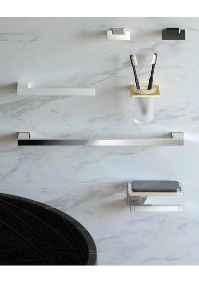 S-cube Havluluk, Uzun, 49.7 Cm - Krom Krom