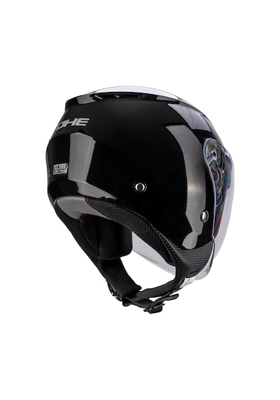 Yohe Motosiklet Kaskı 852-shınny-black Çok Renkli