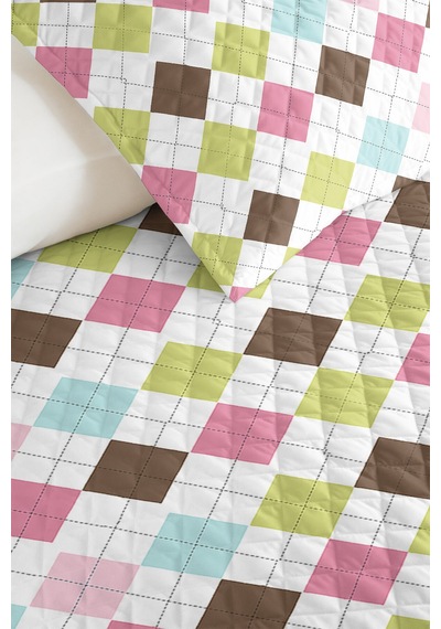 Pastel Geometrik Baklava Genç Odası Tek Kişilik Pike Takımı - Mint 160x220 Cm Kapitone Yatak Örtüsü Buharlı Rüzgar Örtüsü Pastel Geometrik Baklava Genç Odası Tek Kişilik Pike Takımı - Mint 160x220 Cm Kapitone Yatak Örtüsü Buharlı Rüzgar Örtüsü