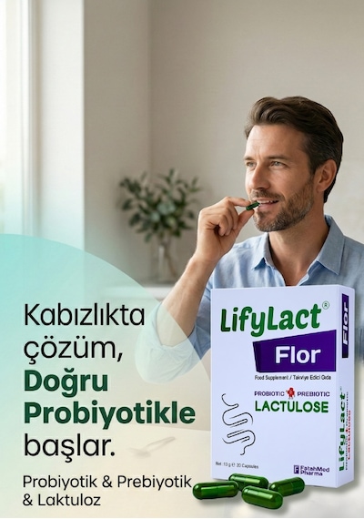 Lifylact Flor Probiyotik 20 Kapsül