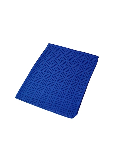 Mim Eşarp İpeksi Dokulu Jakarlı Geometrik Desenli Şal 75x190 Cm Saks