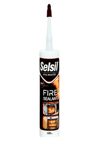 Selsil Ateş Mastiği 300 ML Siyah