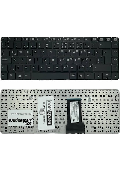 Hp Uyumlu Probook 430 G1 F0x03ea , 430 G1 F0x04ea , 430 G1 F0x13ea Klavye Siyah Tr