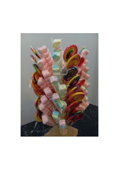 Marshmallow Lolipop Şekerleme 100 Adet Sosyete-horoz Şeker-stand Dahil Parti -doğum Günü-çocuk Vb.