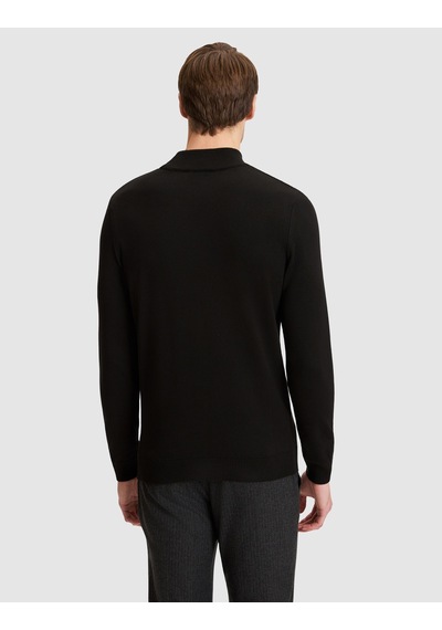 Pierre Cardin Siyah Slim Fit Basic Kazak 50331459-vr046