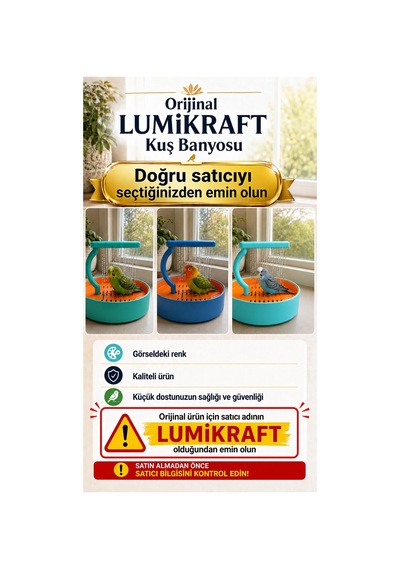 Kuş Ve Papağanlar İçin Usb Mini Duşlu Banyo Ünitesi