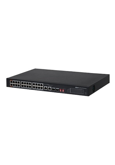 Dahua PFS3226-24ET-240 24 Port Yönetilemez PoE Switch