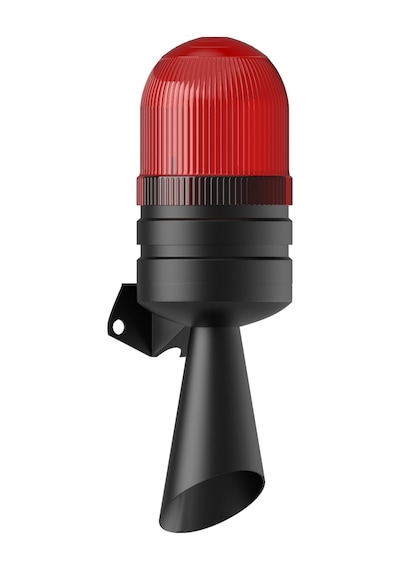Mesan Xenon Çakar 2 Ses Borulu Elektronik Siren Kırmızı 110vac Ms 5811.1.110vac