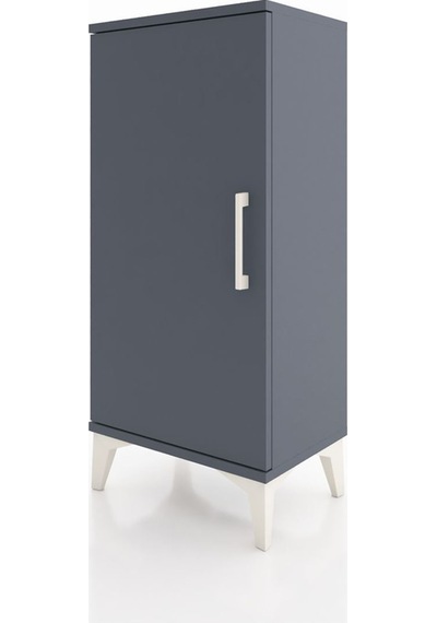 Arges Komodin 2 Raflı Tek Kapaklı 44x30x96 Antrasit-antrasit Antrasit Arges Komodin 2 Raflı Tek Kapaklı 44x30x96 Antrasit-antrasit Antrasit