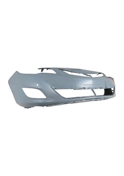 Opel Astra J Sd/hb 10/12 Ön Tampon Gri Astarlı Far Yıkamasız/sensör Delikli Eurobump - Tampon