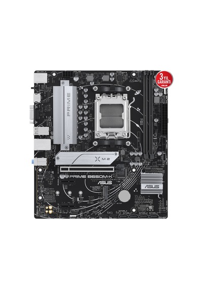 Asus Prıme B650m-k, 2xddr5, 2x M.2, D-sub, Hdmı, Am5 Soket Anakart 09072617