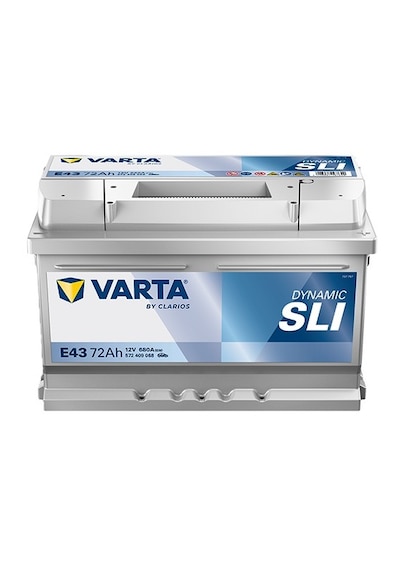 Varta Dynamic Slı E43 Alçak 12 V 72 Ah 680 Cca Akü - 2026