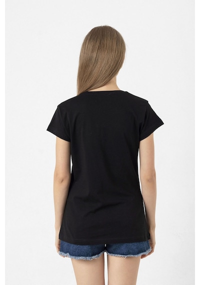 Book Lovers Christmas Siyah Kadın Tshirt SIYAH