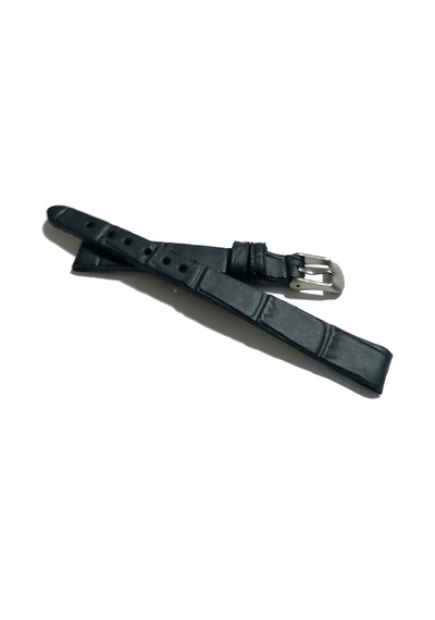 Fado&her Saate Uyumlu Hakiki Bayan Deri Saat Kordonu Lazivert 10 Mm 421 Mavi