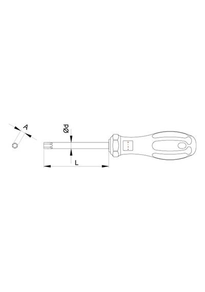 Wiha T10 Torx Tornavida