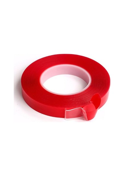 ANTİKSÜS BUFFER® 2 Metre Güçlü Yapışkanlı Çift Taraflı Slikon Pratik Şeffaf Bant