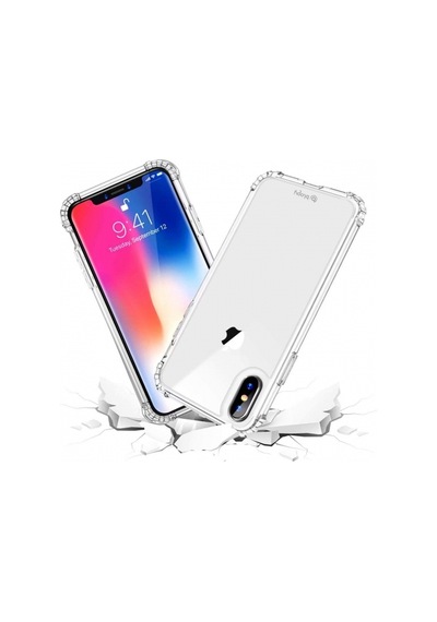 Apple Uyumlu iPhone Blogy X Xs İle Crystal Fit Kılıf Clear