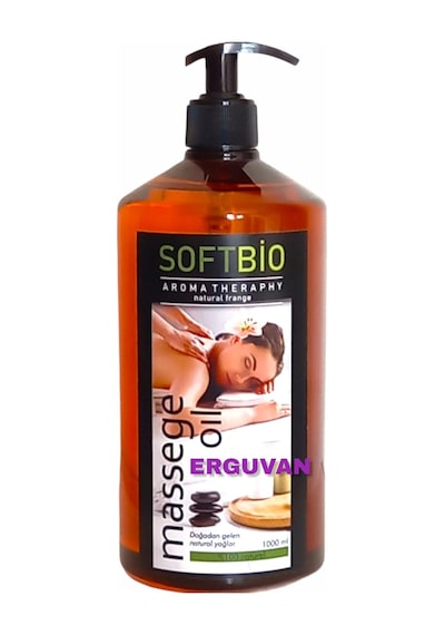 Softbio Erguvan Masaj Yağı 1 Lt Aromaterapi Masaj Yağ
