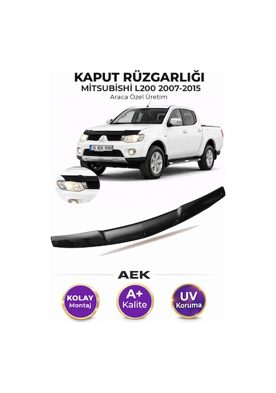 Mitsubishi L200 Kaput Rüzgarlığı 2007-2014