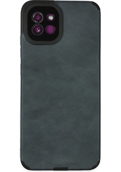 Newface - 415 - Samsung Samsung Uyumlu Galaxy A03 Kılıf Loop Deri Silikon - Lvsqvr - - Lacivert