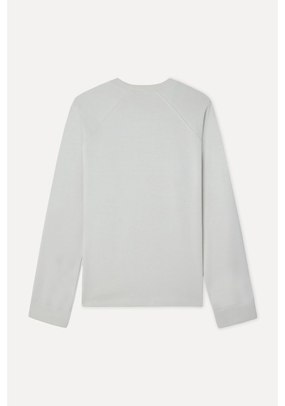 Mudo Kadın Kadın Taş Rengi Modal Karışımlı Loose Fit Bisiklet Yaka Sweatshirt 1272668