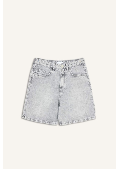 Defacto Jean Bermuda Şort H0663ax26hsnm55 Gri-nm55