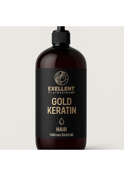 Exellent Profesyonel Gold Keratin