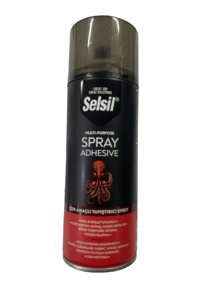 Selsil Çok Amaçlı Sprey Yapıştırıcı 400 Ml Diğer